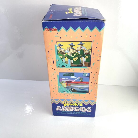Parts Repair Rock'n Amigos Sound Activated Dancing Cactus By Takara Japan 1990 - Picture 11 of 13